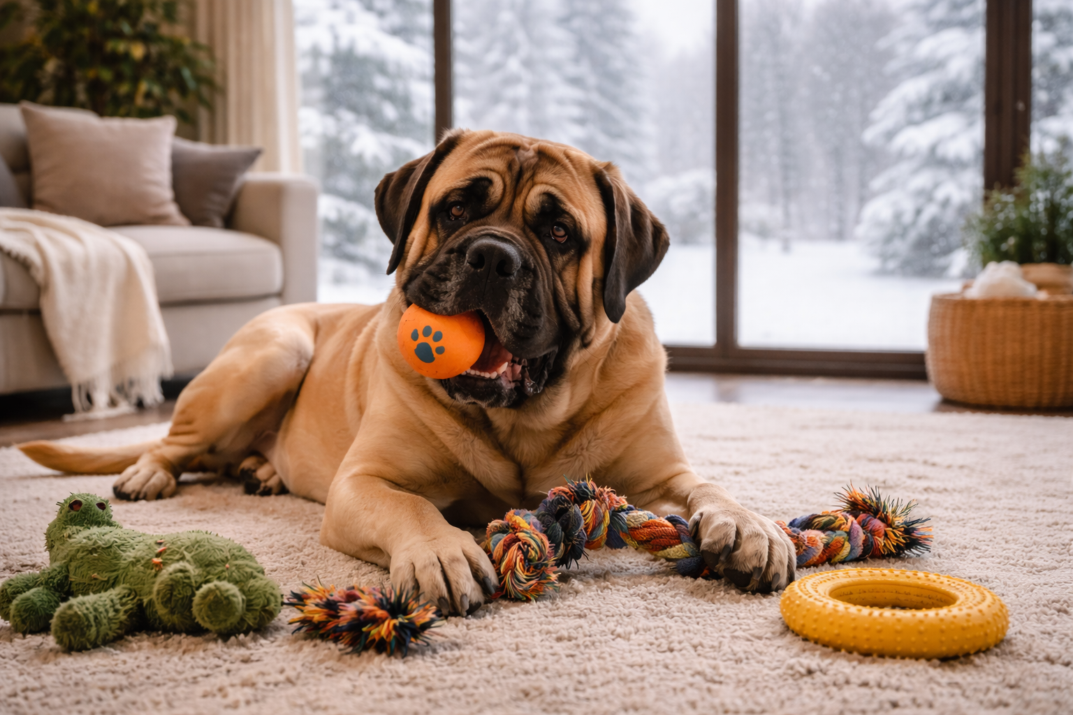 How to Keep Your Dog Entertained Indoors During Extreme Cold and Winter Storms